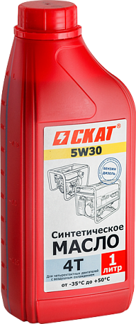 Масло для 4-тактных двигателей синтетическое SAE 5W30 1 л